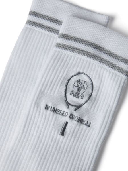 Ponožky s výšivkou Brunello Cucinelli