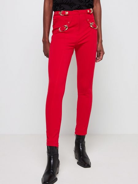 Spodnie Versace Jeans Couture czerwone