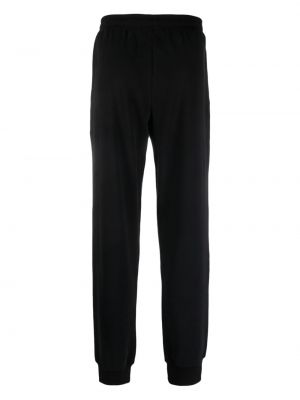 Pantalon de joggings en coton Emporio Armani noir