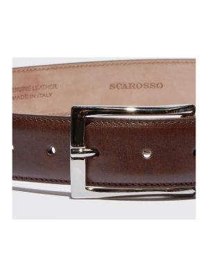 Cinturón de cuero clásico Scarosso