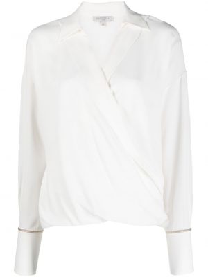 Bluza z dolgimi rokavi Antonelli bela