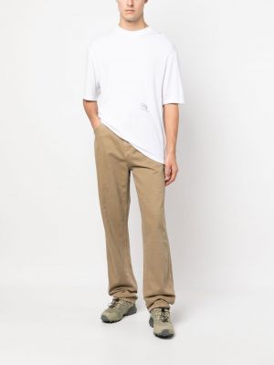 Straight jeans mit schnalle Objects Iv Life beige