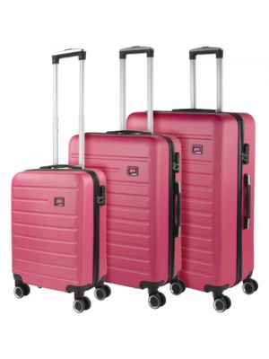 Różowa walizka Skpat