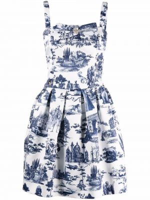 Sukienka mini z nadrukiem Philipp Plein