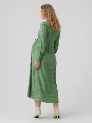 Φόρεμα Vero Moda Maternity πράσινο