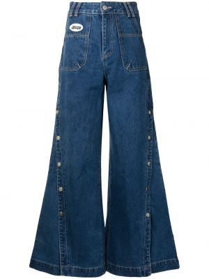 Flare jeans Ground Zero blå