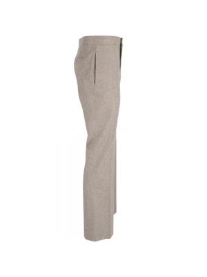 Pantalones de algodón Yves Saint Laurent Vintage marrón