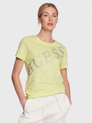 T-shirt Guess giallo