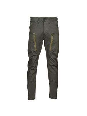 Cargo kalhoty na zip skinny fit s hvězdami G-star Raw šedé