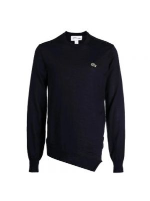Jersey de lana de tela jersey Comme Des Garçons azul