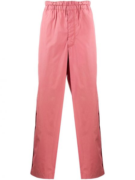 Pamut egyenes szárú nadrág Comme Des Garçons Shirt rózsaszín