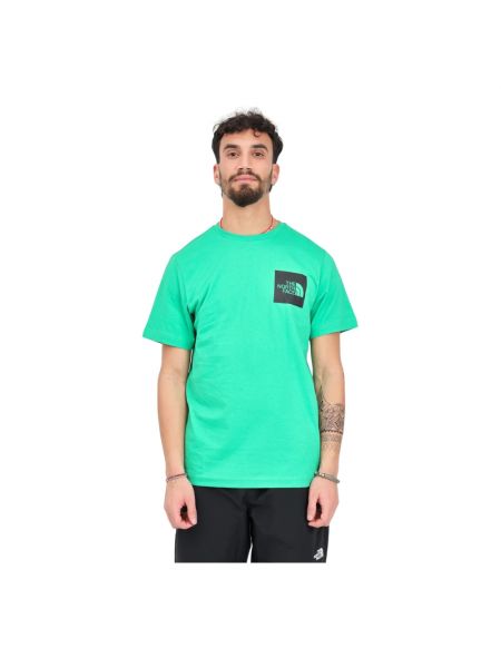 T-shirt mit kurzen ärmeln The North Face grün
