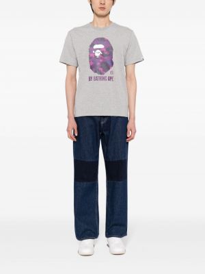 T-shirt aus baumwoll mit print A Bathing Ape®
