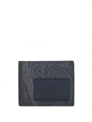 Peňaženka s potlačou s paisley vzorom Etro