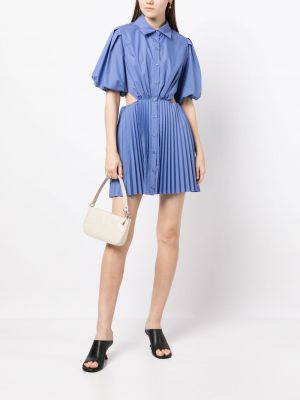 Koktejlové šaty Jonathan Simkhai modré