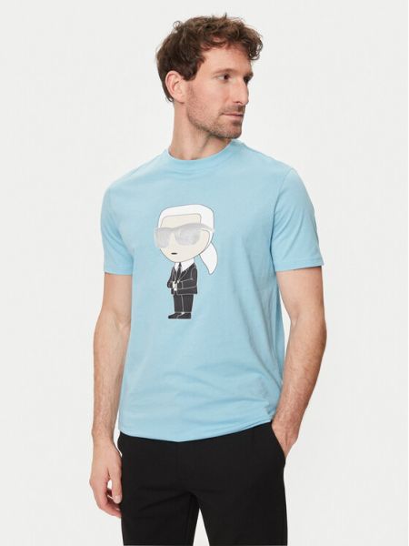 T-shirt Karl Lagerfeld blu