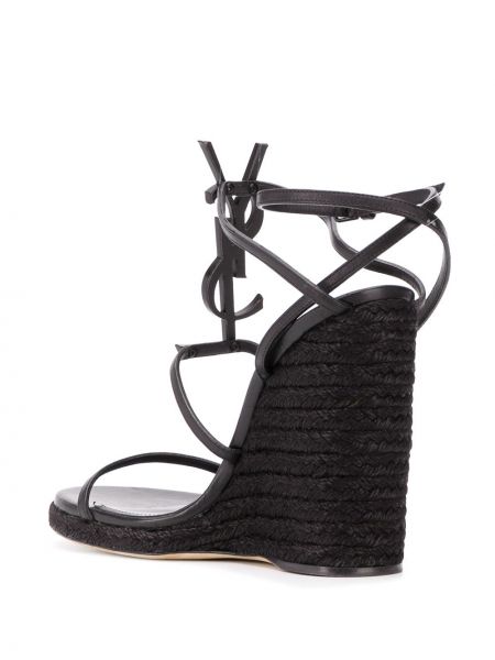 Sandály Saint Laurent černé