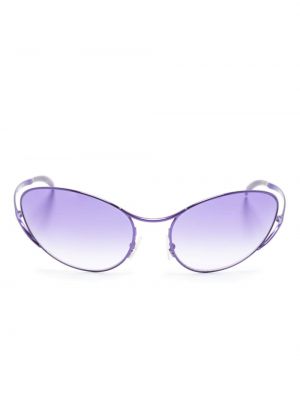 Okulary przeciwsłoneczne Gucci Pre-owned fioletowe
