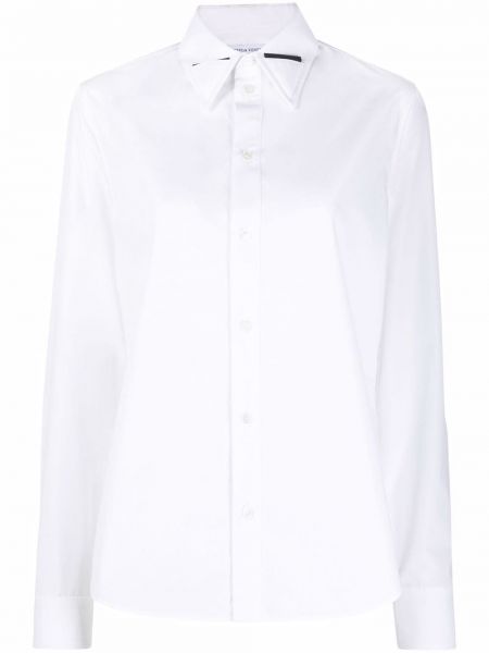 Hemd aus baumwoll Bottega Veneta weiß