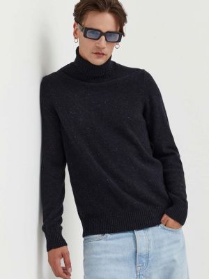 Шерстяной свитер Marc O'polo черный