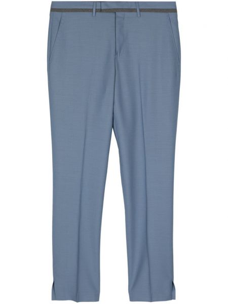 Vlněné kalhoty Paul Smith modré