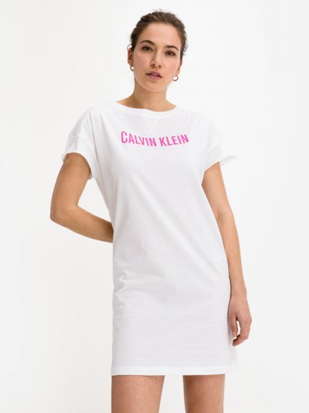 Pamut strandruha Calvin Klein - fehér