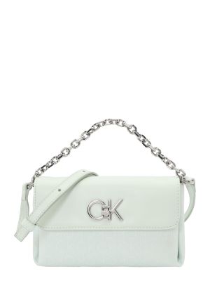 Jacquard torbica Calvin Klein zelena