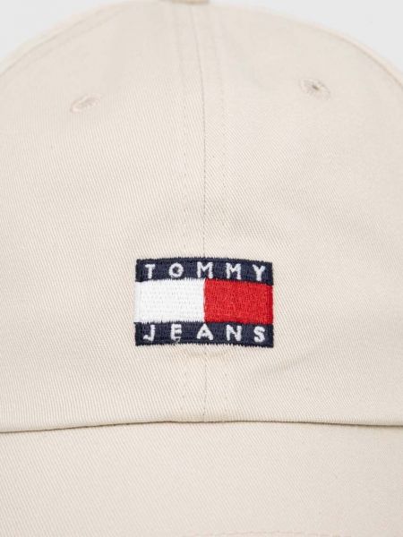 Czapka z daszkiem bawełniana Tommy Jeans