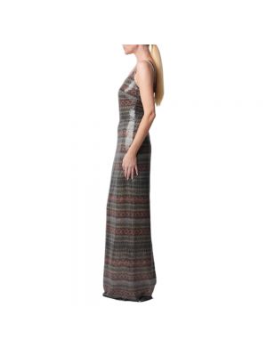Sukienka długa w paski Ralph Lauren