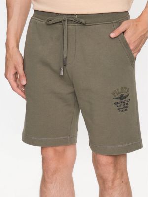 Sportske kratke hlače Aeronautica Militare zelena