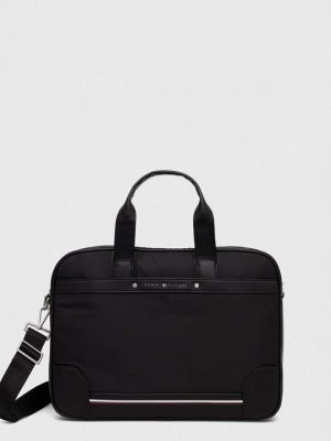 Черная сумка для ноутбука Tommy Hilfiger