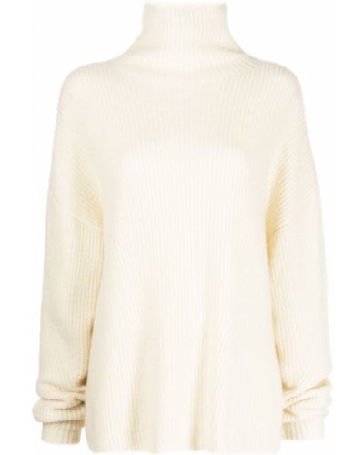 Cashmere silke turtleneck Lapointe hvit