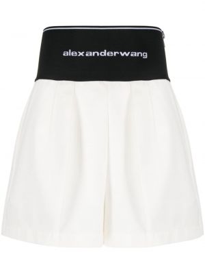Shorts di jeans a righe Alexander Wang