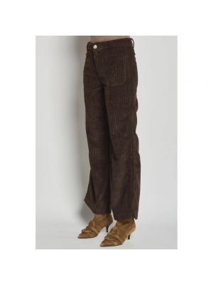 Pantalones de terciopelo‏‏‎ con bolsillos Masscob marrón