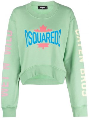 Sweatshirt Dsquared2 grön