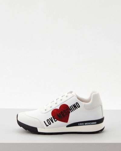 Низкие кроссовки Love Moschino, белый