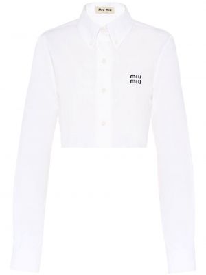 Košile Miu Miu, bílá