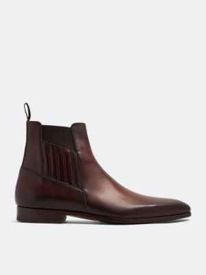 Кожаные ботинки Magnanni коричневые