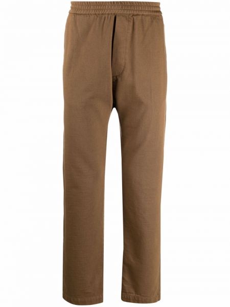 Pantalones rectos Barena marrón