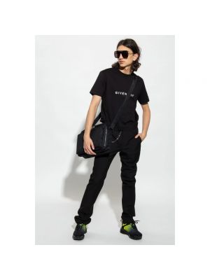 T-shirt di cotone in jersey Givenchy nero
