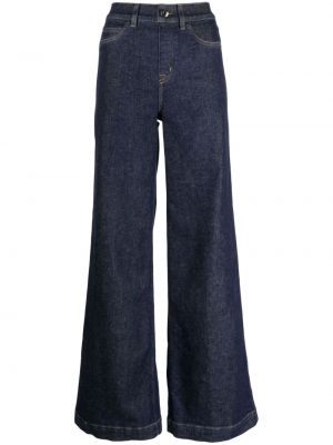 Bootcut jeans ausgestellt Spanx blau