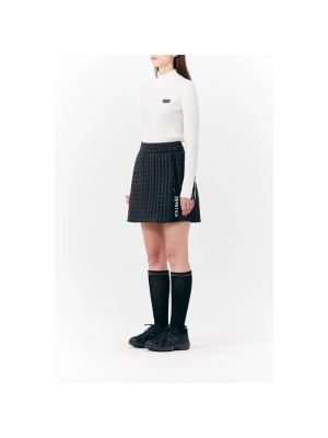 Mini falda Duvetica negro