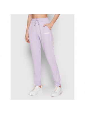 Pantaloni sport Hummel violet