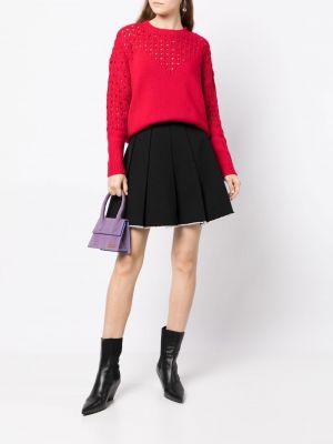 Pullover mit rundem ausschnitt Paule Ka rot