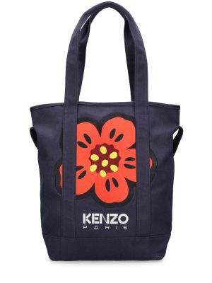 Shopper kabelka s výšivkou Kenzo Paris