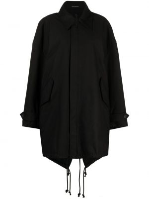 Παλτό Yohji Yamamoto μαύρο