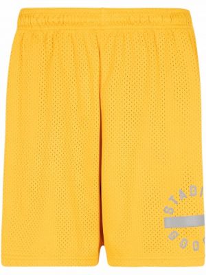 Reflektierende mesh shorts Stadium Goods® gelb