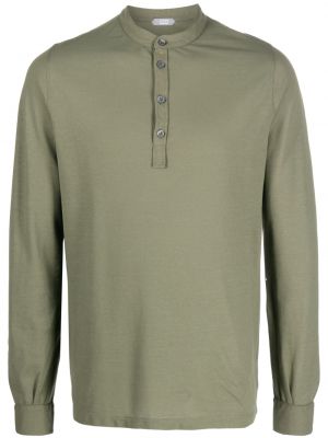 Polo marškinėliai Zanone žalia