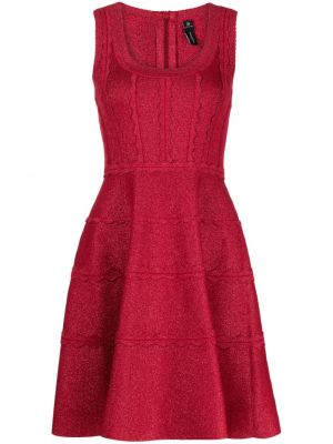 Коктейлна рокля без ръкави Needle & Thread червено