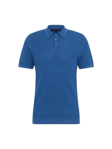 Poloshirt mit kurzen ärmeln Drykorn blau